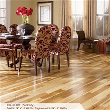 Somerset Character Collection Plank 3 1/4" Solid Hickory Wood Flooring