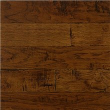 Bruce Frontier 3/8" x 5" Hickory Golden Brushed Light Mocha Wood Flooring