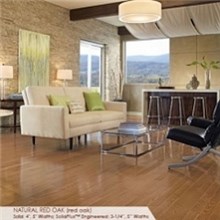 Somerset Color Collection Plank 4" Solid Red Oak Natural Wood Flooring