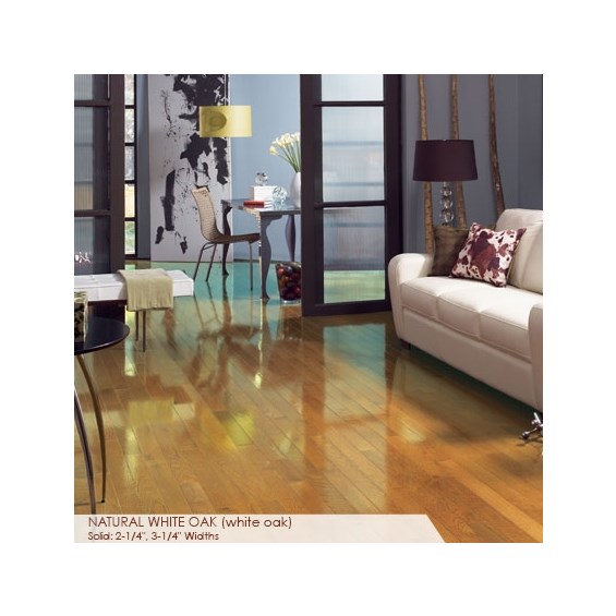 Somerset Homestyle Collection White Oak 2 1/4 Wide 3/4 Thick Solid  Hardwood (SAMPLE)