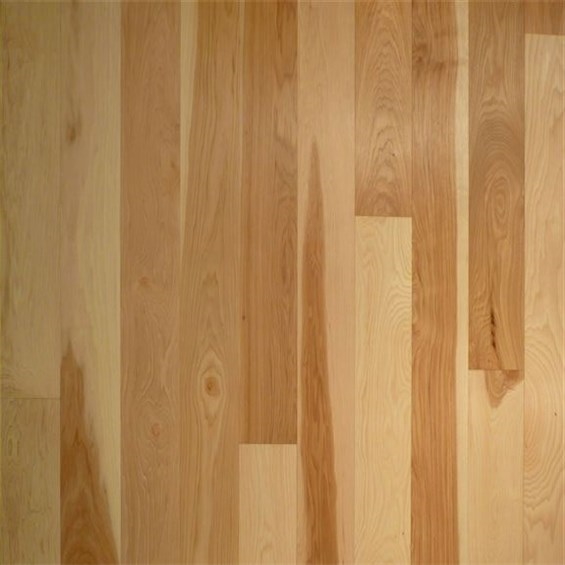 3 X 3 4 Hickory Heartwood Select Grade Prefinished Solid 2 To 10 Lengths Hurst Hardwoods