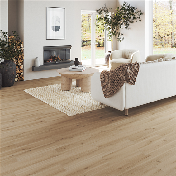 Mannington ADURA RIGID Swiss Oak Truffle Waterproof Vinyl Flooring on sale at cheap, low wholesale prices by Hurst Hardwoods